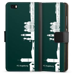 Sideflip mit langer Lasche schwarz