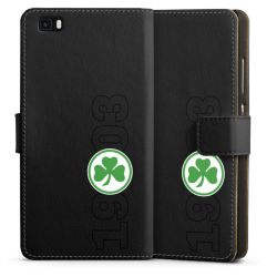 Sideflip mit langer Lasche schwarz