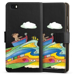 Sideflip Fodral med flap svart