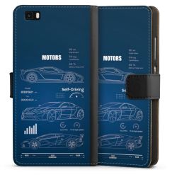 Sideflip Fodral med flap svart