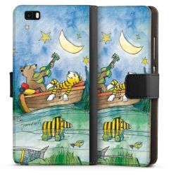 Sideflip Fodral med flap svart