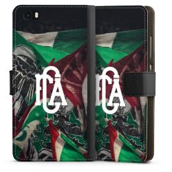 Sideflip mit langer Lasche schwarz