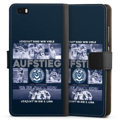 Sideflip mit langer Lasche schwarz