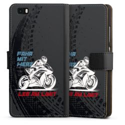 Sideflip mit langer Lasche schwarz