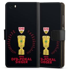 Sideflip mit langer Lasche schwarz