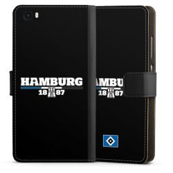 Sideflip mit langer Lasche schwarz