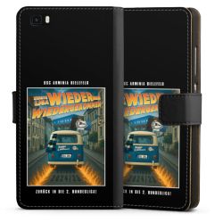 Sideflip mit langer Lasche schwarz