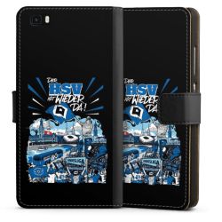 Sideflip mit langer Lasche schwarz