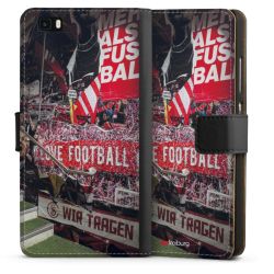 Sideflip mit langer Lasche schwarz