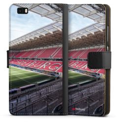 Sideflip mit langer Lasche schwarz