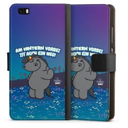 Sideflip mit langer Lasche schwarz