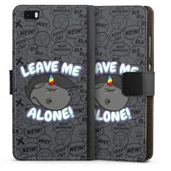 Sideflip mit langer Lasche schwarz