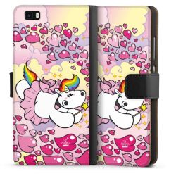 Sideflip mit langer Lasche schwarz