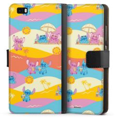 Sideflip mit langer Lasche schwarz