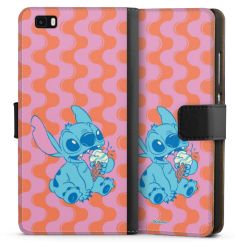 Sideflip mit langer Lasche schwarz