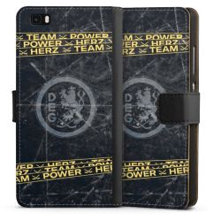 Sideflip mit langer Lasche schwarz