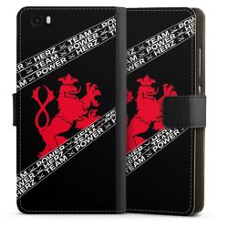 Sideflip mit langer Lasche schwarz