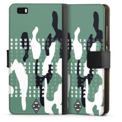 Sideflip mit langer Lasche schwarz