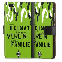 Sideflip mit langer Lasche schwarz