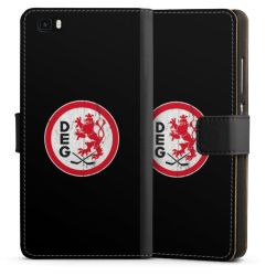 Sideflip mit langer Lasche schwarz