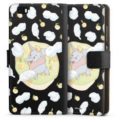 Sideflip mit langer Lasche schwarz