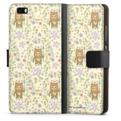 Sideflip mit langer Lasche schwarz