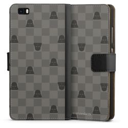 Sideflip mit langer Lasche schwarz