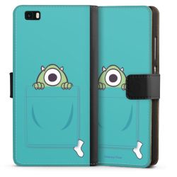 Sideflip mit langer Lasche schwarz