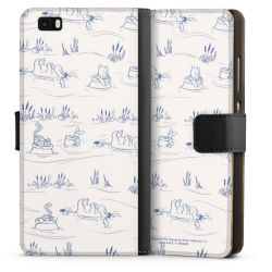 Sideflip mit langer Lasche schwarz