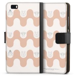 Sideflip mit langer Lasche schwarz