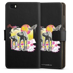 Sideflip mit langer Lasche schwarz