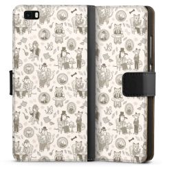 Sideflip Fodral med flap svart