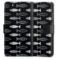 Sideflip Fodral med flap svart