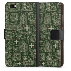 Sideflip mit langer Lasche schwarz