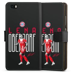 Sideflip mit langer Lasche schwarz