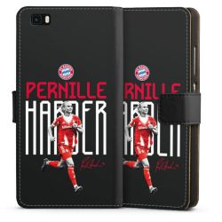 Sideflip mit langer Lasche schwarz