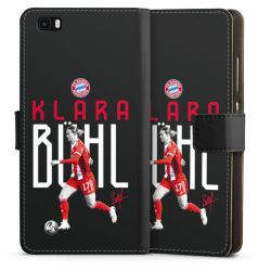 Sideflip mit langer Lasche schwarz