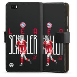 Sideflip mit langer Lasche schwarz