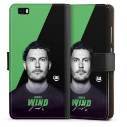 Sideflip mit langer Lasche schwarz