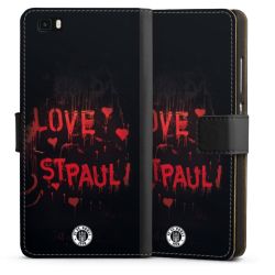 Sideflip mit langer Lasche schwarz