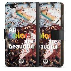 Sideflip mit langer Lasche schwarz