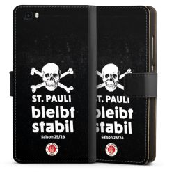 Sideflip mit langer Lasche schwarz