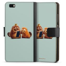 Sideflip mit langer Lasche schwarz