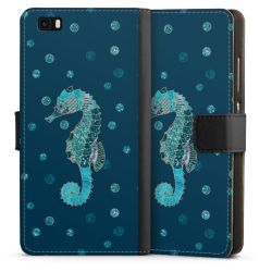 Sideflip mit langer Lasche schwarz