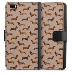 Sideflip mit langer Lasche schwarz