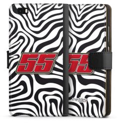 Sideflip mit langer Lasche schwarz