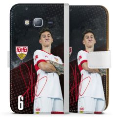 Sideflip mit Lasche weiß