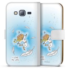 Sideflip mit Lasche weiß