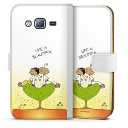 Sideflip mit Lasche weiß