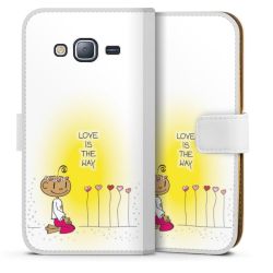 Sideflip mit Lasche weiß